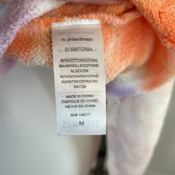 N.Philanthropy Harleen cropped tie-dye sweatshirt Size Medium NWT - Picture 14 of 17